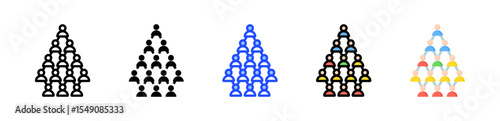Leadership Icon Collection With Multiple Styles