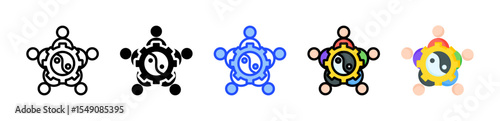 Harmony Icon Collection With Multiple Styles