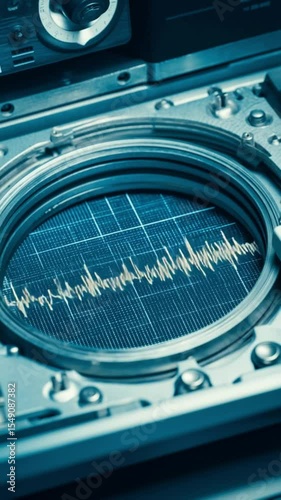Dynamic Data Waveform: Scientific Instrument Clip