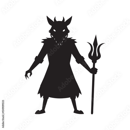 Seth Chaos Animal Head Silhouette