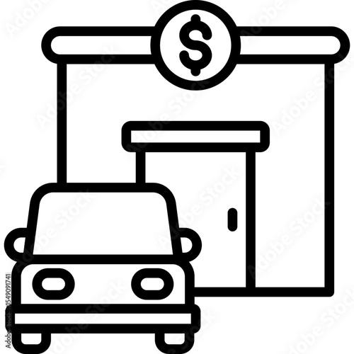 Car Dealership Icon