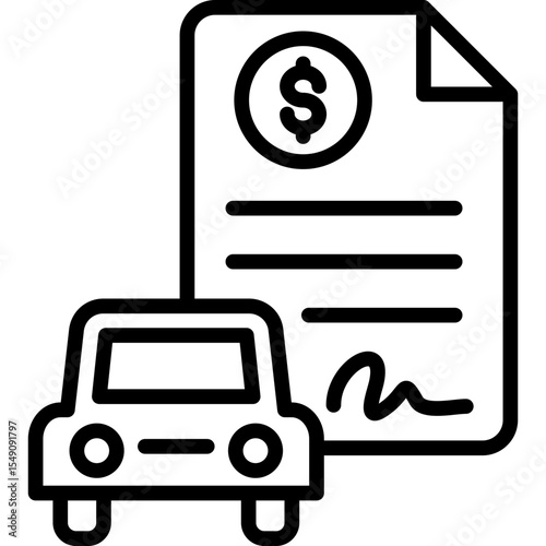 Sales Contract Icon