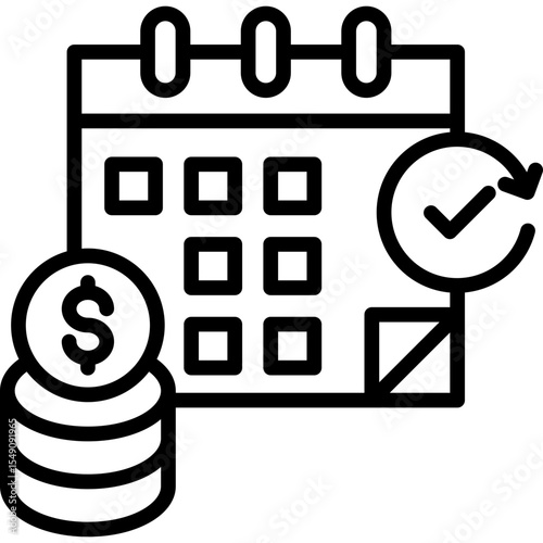 Monthly Payment Icon