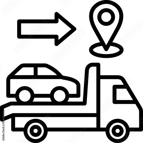 Car Delivery Icon