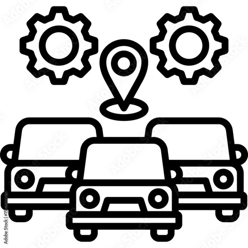 Fleet Management Icon