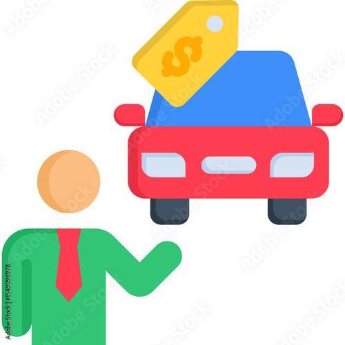 Car Seller Icon