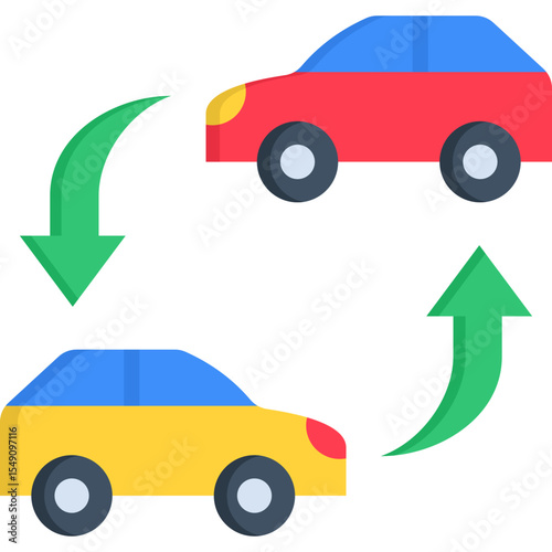 Car Exchange Icon