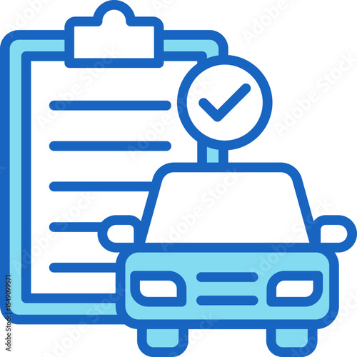 Car Report Icon