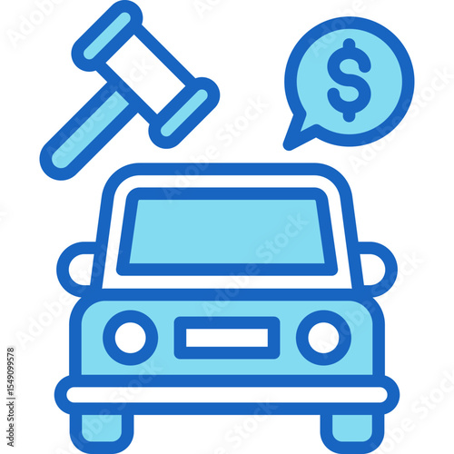 Car Auction Icon
