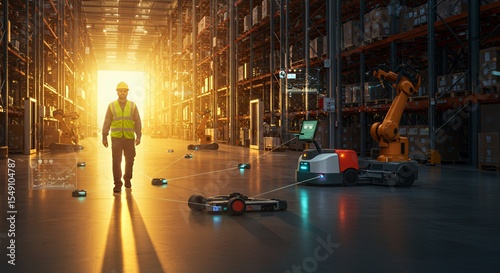 Warehouse Automation: Human-Robot Collaboration in Smart Logistics