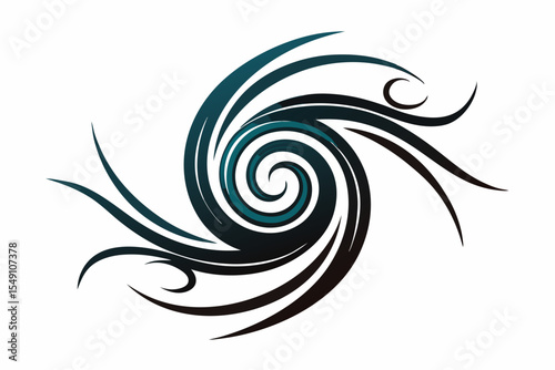 Colorful vector illustration of a raw steak featuring marbled red meat and white fat details in a cartoon style.