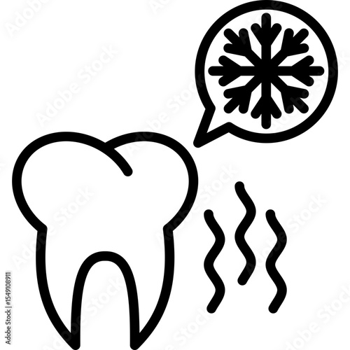 Tooth Sensitivity Icon