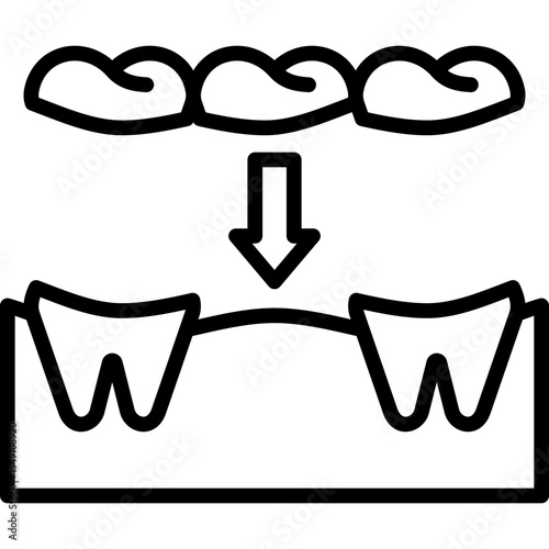 Dental Bridge Icon