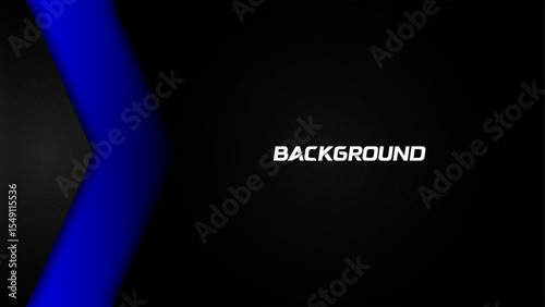 Modern Urban Black Blue Background Template | Dark Tech, Transportation Vector Design