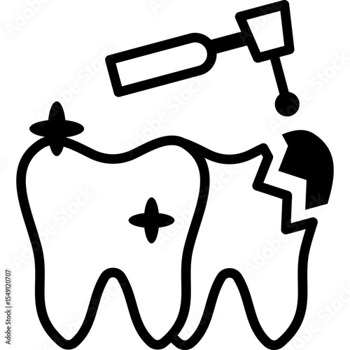 Tooth Filling Icon