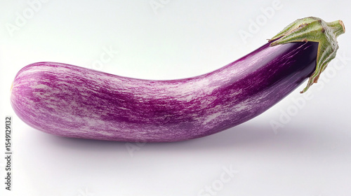 Wallpaper Mural eggplants isolated on white background Torontodigital.ca