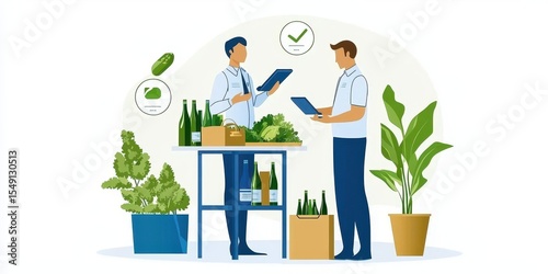 Fresh Produce and Quality Checks in Sustainable Food Industry