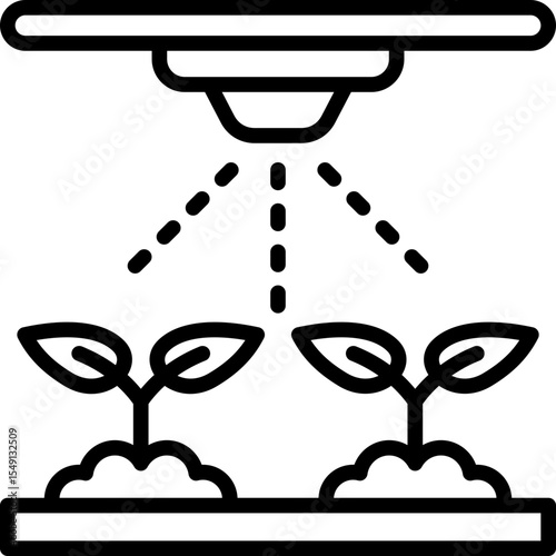 Smart Irrigation Icon