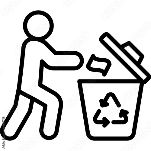 Waste Disposal Icon