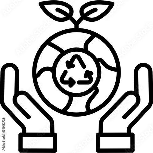 Sustainable Tourism Icon