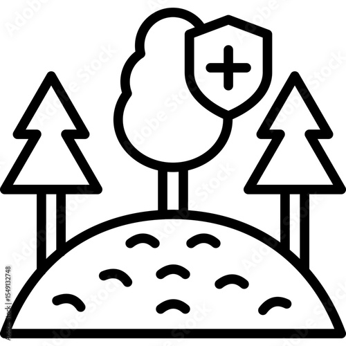 Forest Conservation Icon