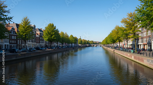 Haarlem is a city outside of Amsterdam in the northwest Netherlands.. The Spaarne is a partially canalized river running through Haarlem.