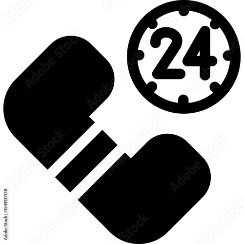 24 Hours Icon