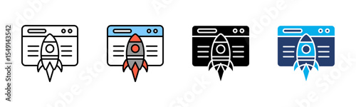 Release icon sheet multiple style collection