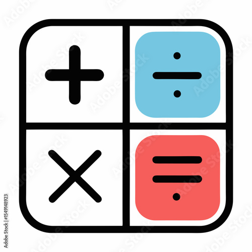 calculator and pencil