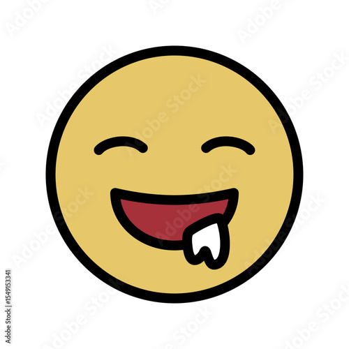 Hungry Emoji Delicious Emotion Happy Need Vector