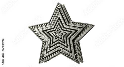 Isolated Stacked Metal Stars