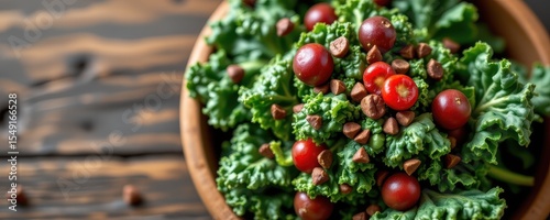 the vitamin c in kale aids iron absorption from plant sources, improving overall nutritional status.