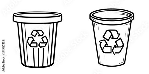 The CE marking symbol, indicating modern recycling, shows a sign that says do not dispose of in the trash, but rather recycle