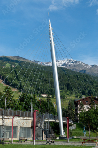 Bornio tourist town known for its winter sports facilities and uncontaminated valleys