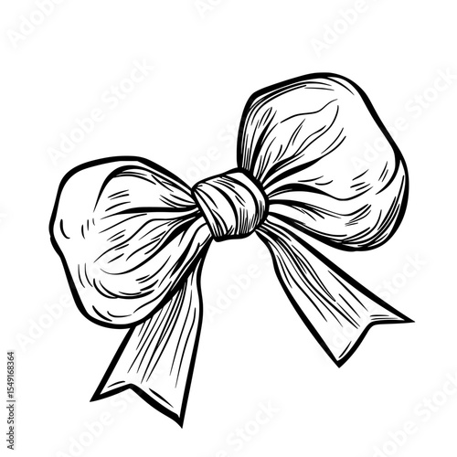 Candy wrapped in a hard caramel outline is depicted as clipart isolated on a white background, drawn in a black line doodle style sketch