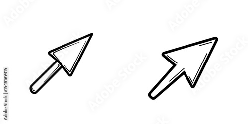 Click the icon that resembles a pointer arrow or a modern cursor icon