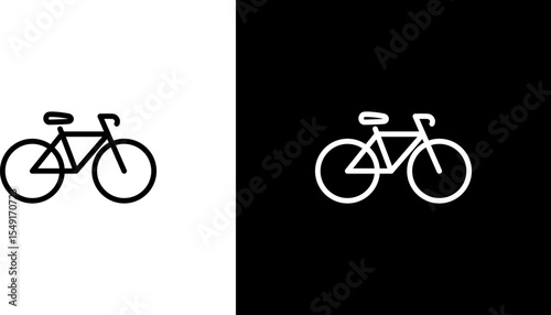 自転車のアイコン サステナブル エコ