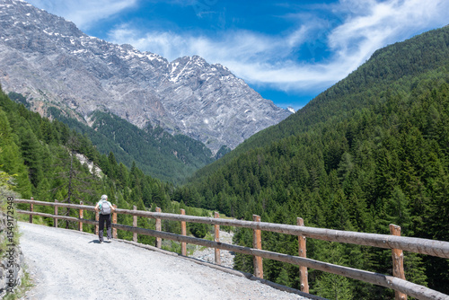 Bornio tourist town known for its winter sports facilities and uncontaminated valleys