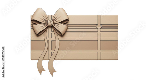 Isolated gift tag