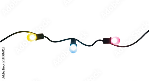 Isolated String Lights
