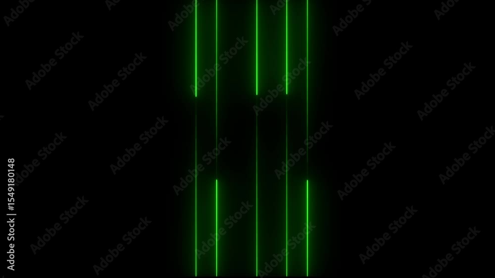 abstract geometric saber line pattern animation backgrounds on black screen 4K Abstract flying in futuristic corridor laser neon lines with triangles Futuristic loop background. ,