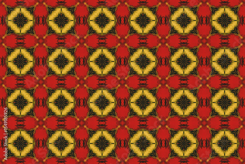 Seamless Interior Decoration Background Design Graphic Symmetric Wallpaper Cloth Texture Perspective Tile Luxury Fabric Template Textile Art Fashion Visual Geometric Digital Endless Shape Pattern.