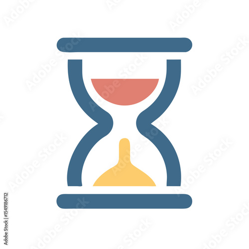 Hourglass icon.