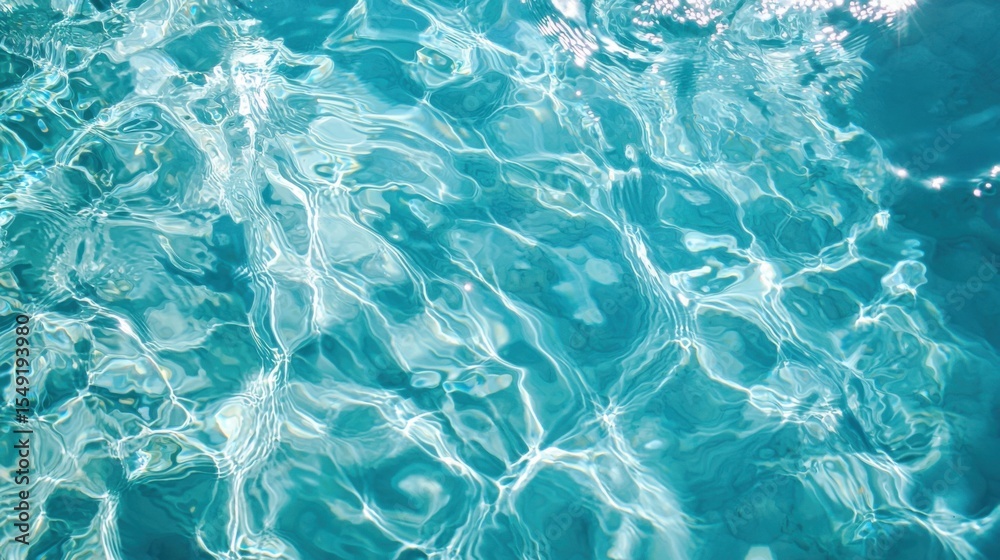 Obraz premium abstract blue color water wave, pure natural swirl pattern texture, background photography