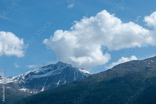 bornio val zebrù tourist town known for its winter sports facilities and uncontaminated valleys