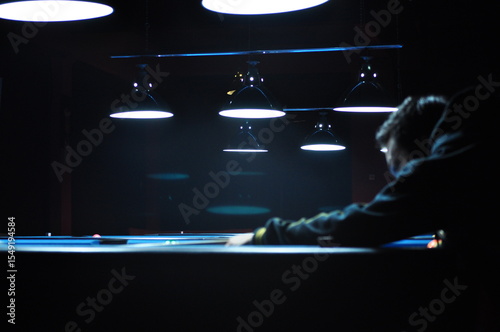 Fotografie Night Pool Game