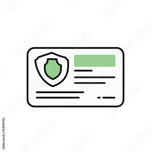 ID card for the security system.