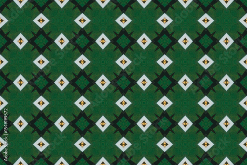 Seamless Interior Decoration Background Design Graphic Symmetric Wallpaper Cloth Texture Perspective Tile Luxury Fabric Template Textile Art Fashion Visual Geometric Digital Endless Shape Pattern.