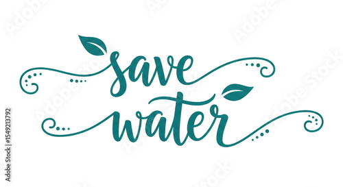 Isolated Save Water Design