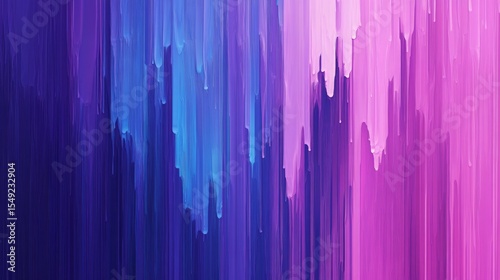 Blue and purple sound wave gradient background with vertical lines Abstract digital illustration